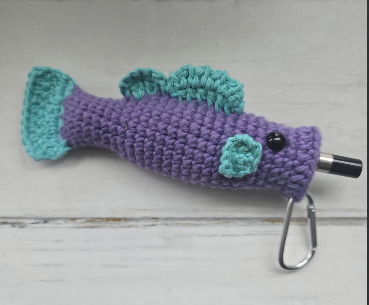 Penjamin / Pennifer Crocheted Puff Puff Pass Bass Vape Cart Holder