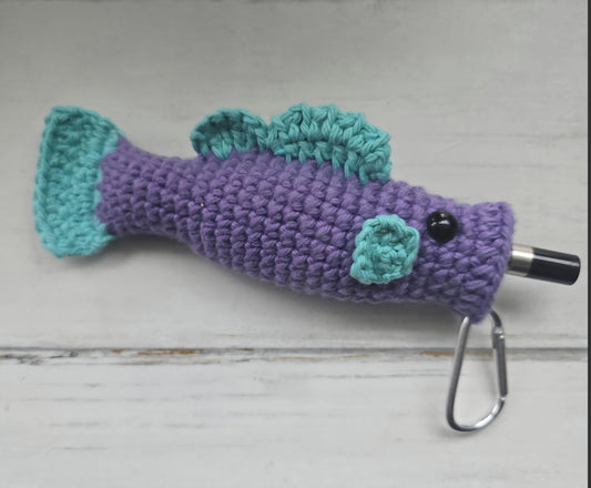 Penjamin / Pennifer Crocheted Puff Puff Pass Bass Vape Cart Holder
