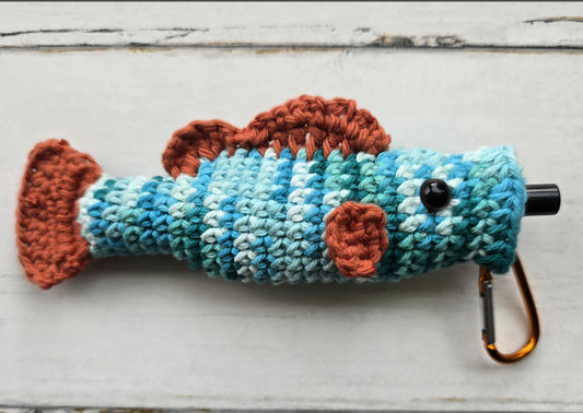 Penjamin / Pennifer Crocheted Puff Puff Pass Bass Vape Cart Holder