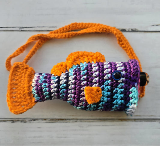 Penjamin / Pennifer Crocheted Puff Puff Pass Largemouth Bass Holder