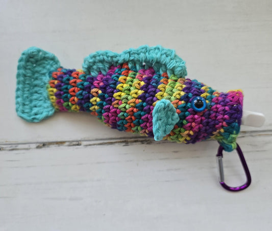 Penjamin / Pennifer Crocheted Puff Puff Pass Bass Vape Cart Holder!  Discreet! Mary Jane Cannabis 420