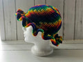 Unisex Handmade Rainbow/Mexicana Crocheted Bucket Hat