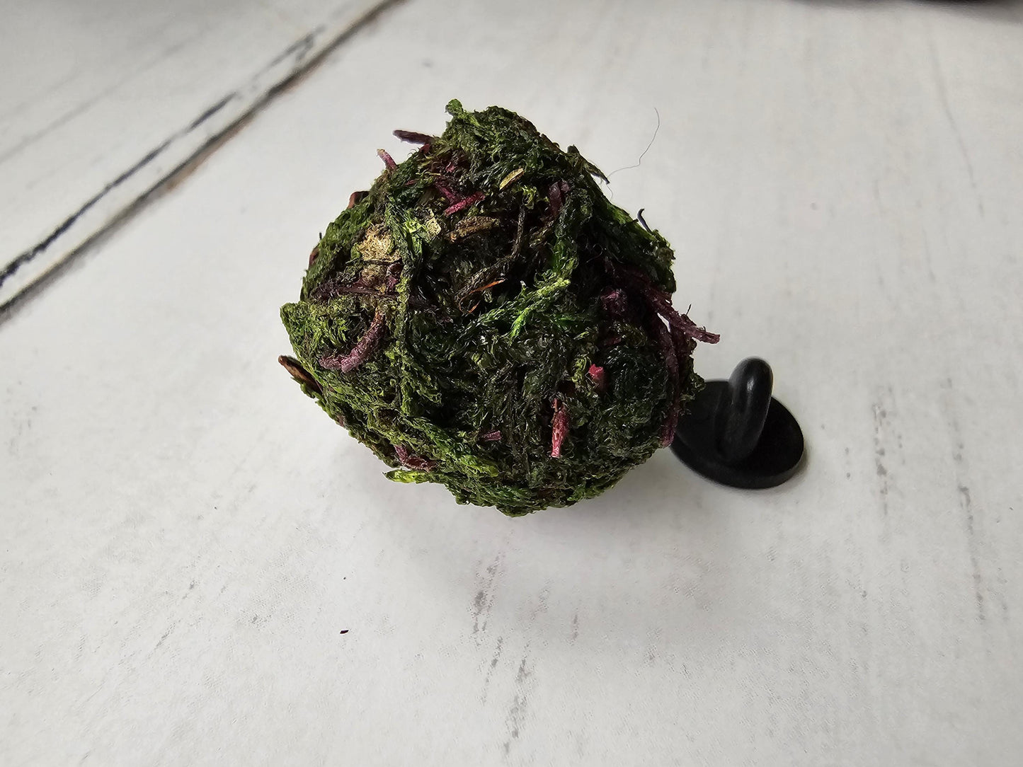 Faux Cannabis Bud Flair Pin, High-Vibes Accessory