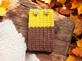 Crocheted Kindle Sleeve Cover: Handmade Bee Design