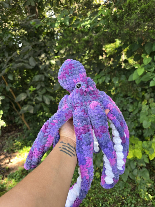 Octavia Snugglepuff Crochet Octopus Plush